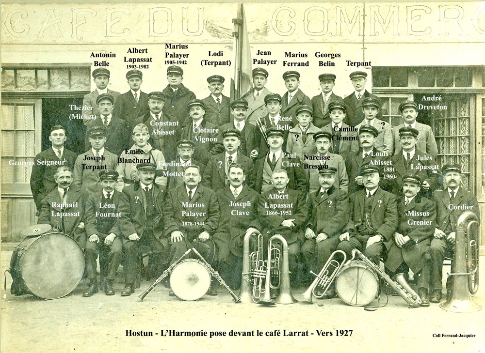 L'harmonie vers 1927