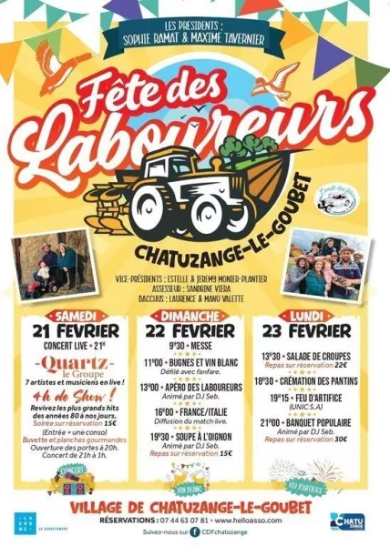 Fête des laboureurs de Chatuzange le Goubet