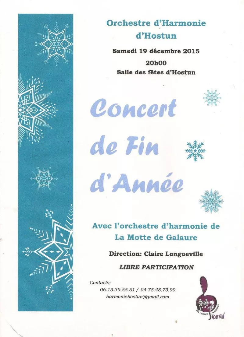 Concert de Noël à Hostun