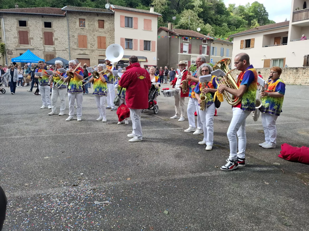 La banda sur la place