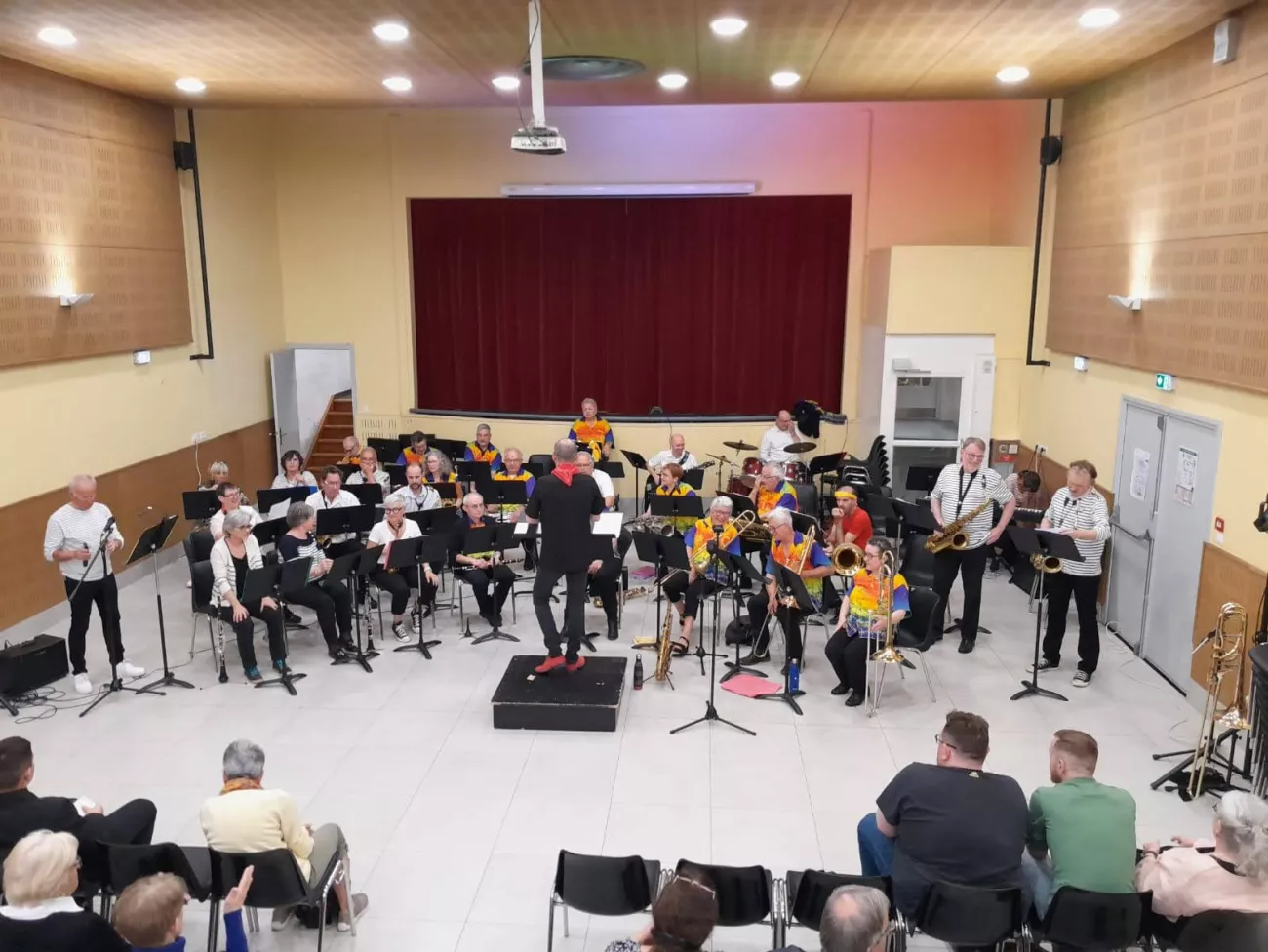 Le début du concert