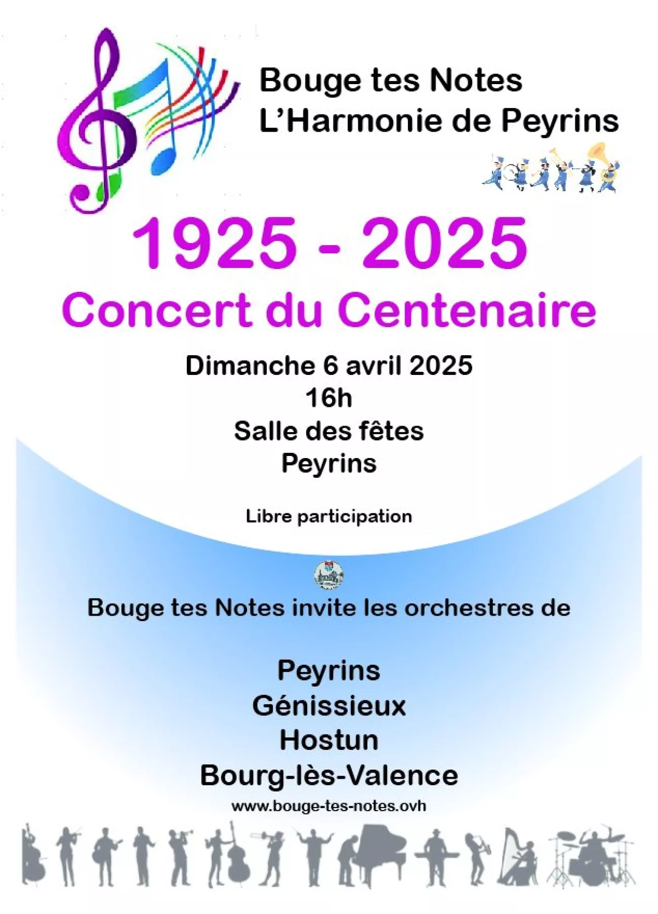 Centenaire de l'harmonie de Peyrins