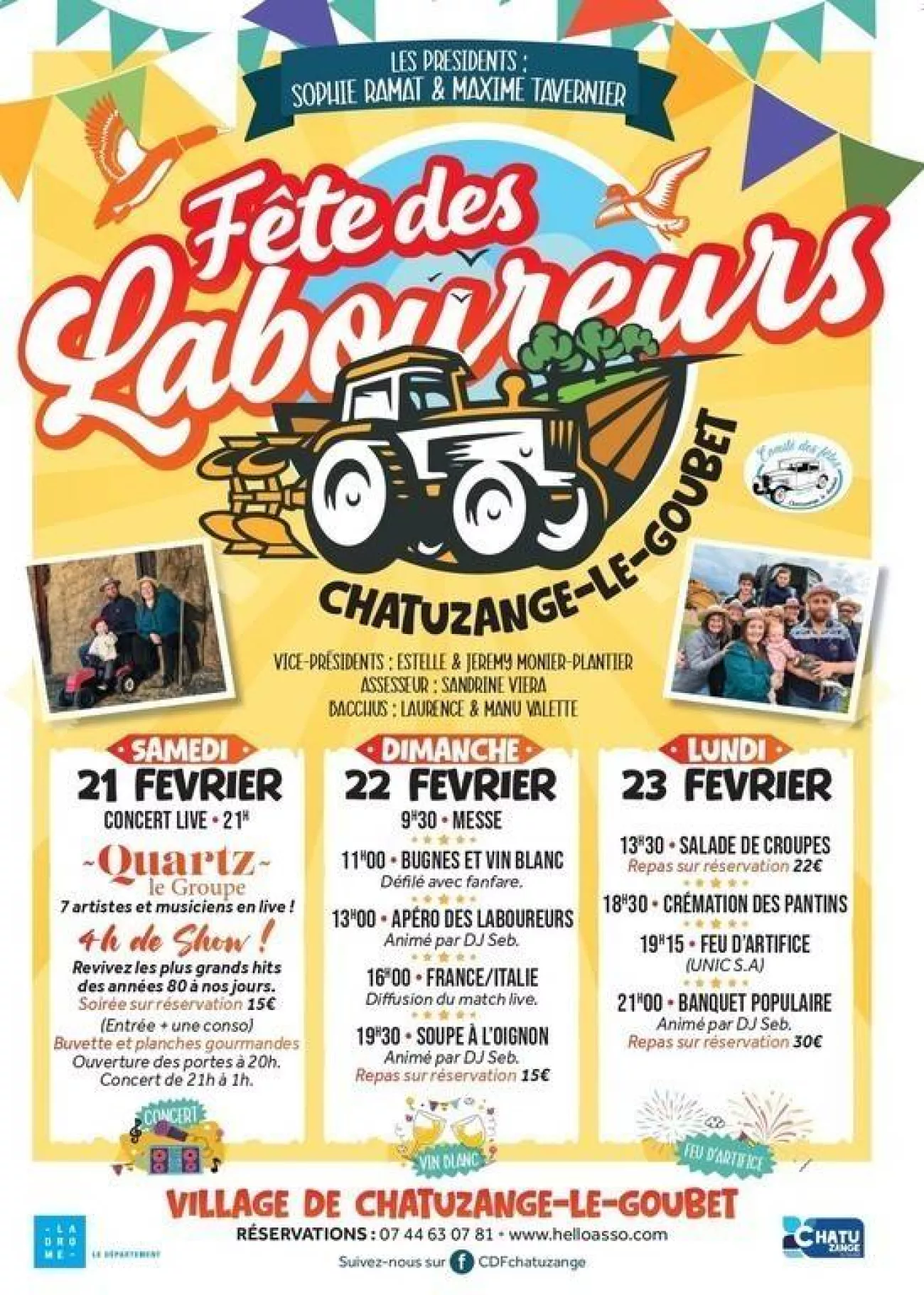 Fête des laboureurs de Chatuzange le Goubet